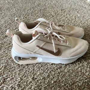 Rose Gold Nike Shoes - Size 8.5